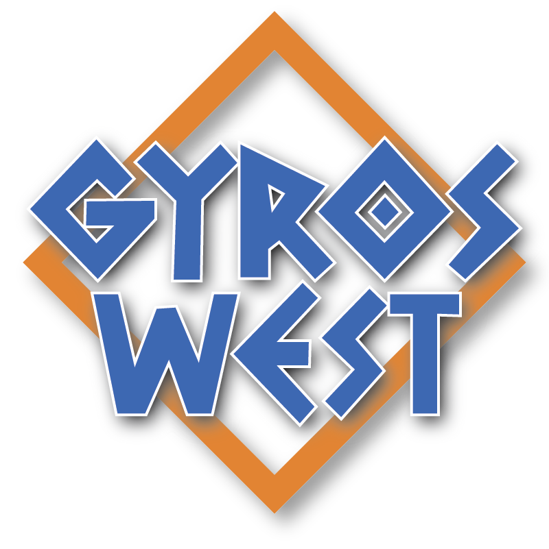 Gyros West Logo in Waukesha, Wisconsin
