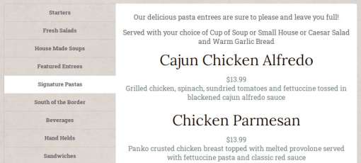 Winter Inn Menu Menu for Winter Inn in Greenville, MI | Sirved