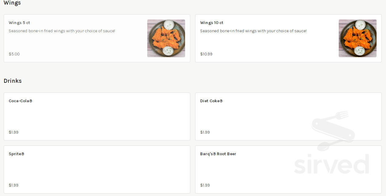 Atlantic Crust Brick Oven Pizza menu in North Myrtle Beach, South