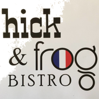 Hick & Frog Bistro Logo in Longview, Texas