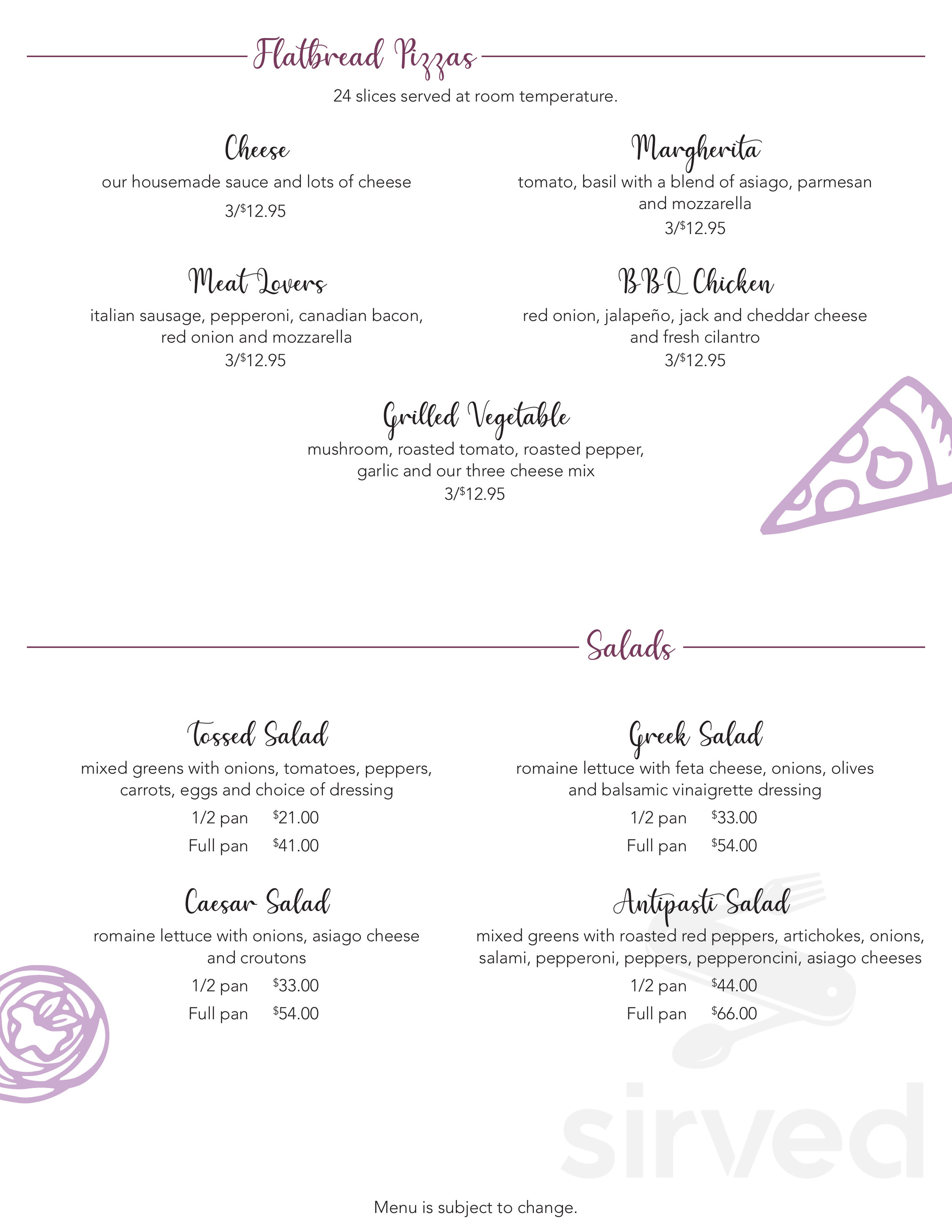 Bella Terra Vineyards Bedford menus in Bedford, Pennsylvania, United