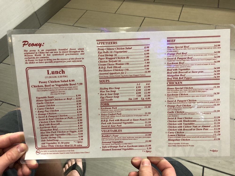Peony Chinese language Meals Temecula: A Culinary Adventure into the Middle of China
