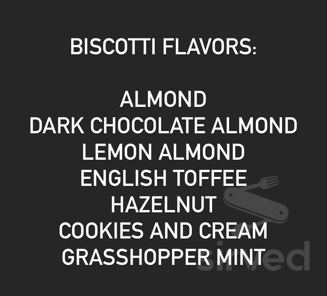 Blue Banana menu in Lostine, Oregon, USA