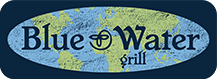 Blue Water Grill Logo in Millsboro, Delaware