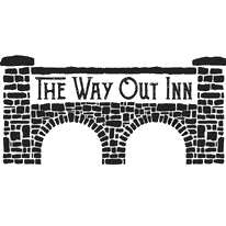 The Way Out Inn - Troutdale's Pizza Destination Logo in Troutdale, Oregon