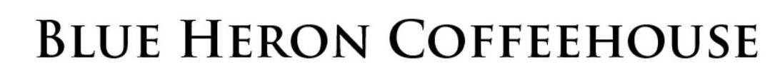 Blue Heron Coffeehouse Logo in Winona, Minnesota