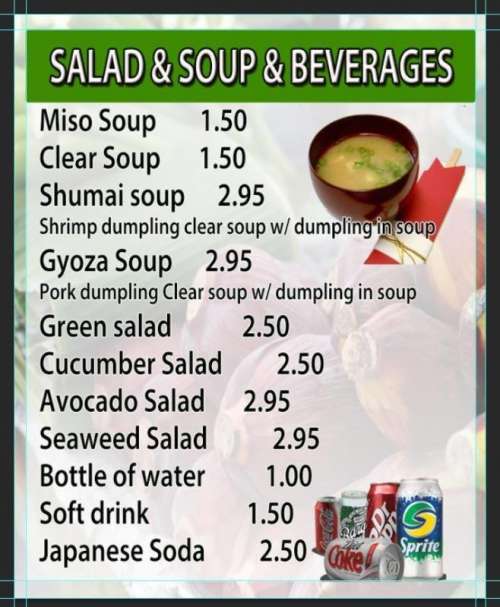 Hibachi Express Lakeland menu in Lakeland, Florida, USA