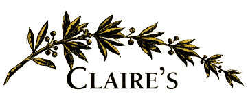 Claire's at the Depot Logo in Warrenton, Virginia