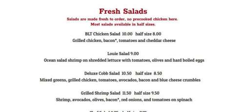 Menu for Red Rooster Grill and Pub in Klamath Falls, OR | Sirved