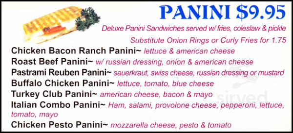 Wallingford Pizza House menu in Wallingford, Connecticut