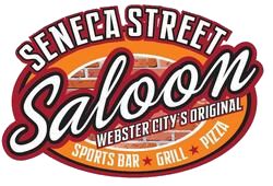 Seneca Street Saloon & Pizza Logo in Webster City, Iowa