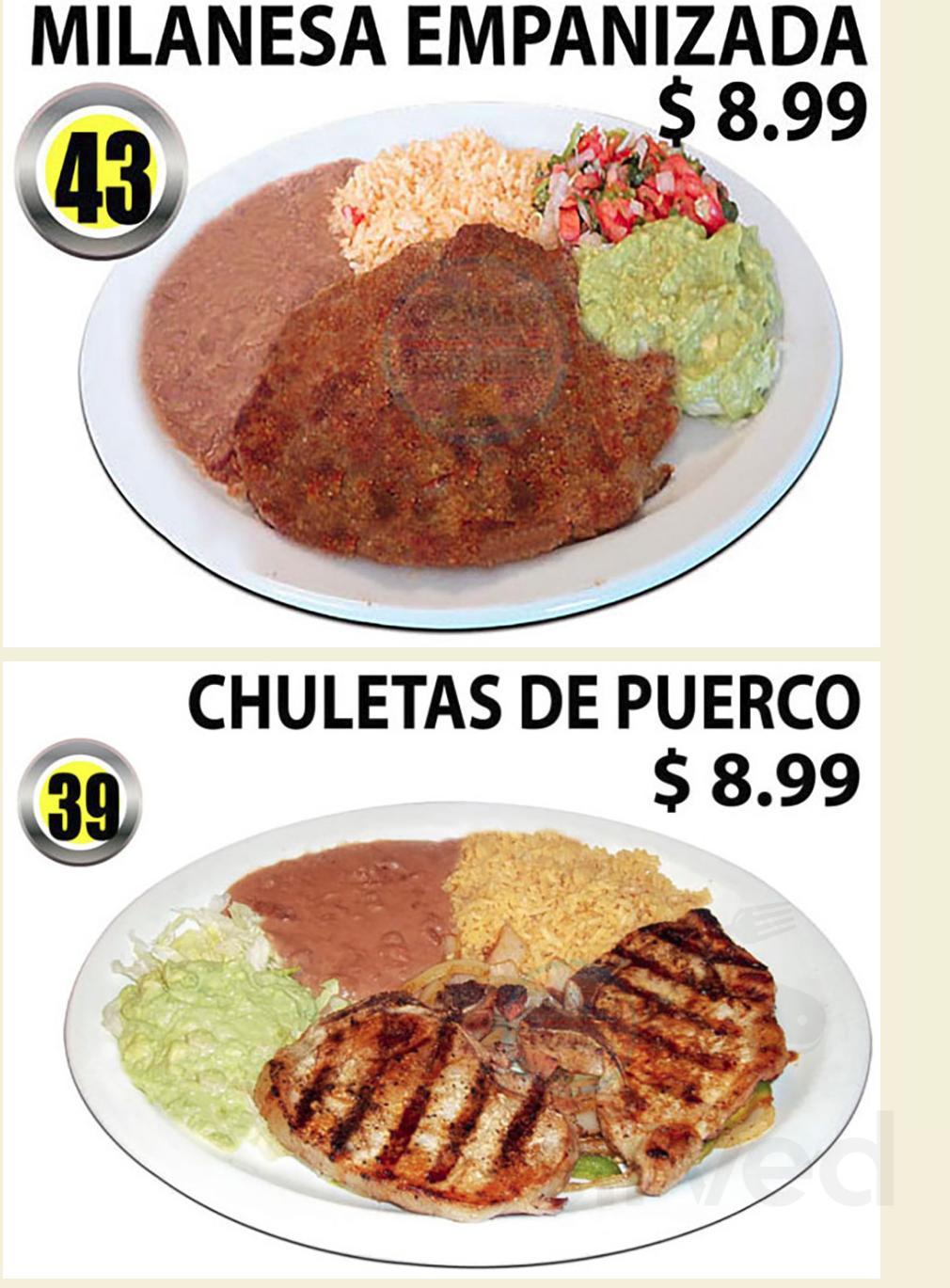 EL COMBO SEAFOOD menu in Houston, Texas, USA