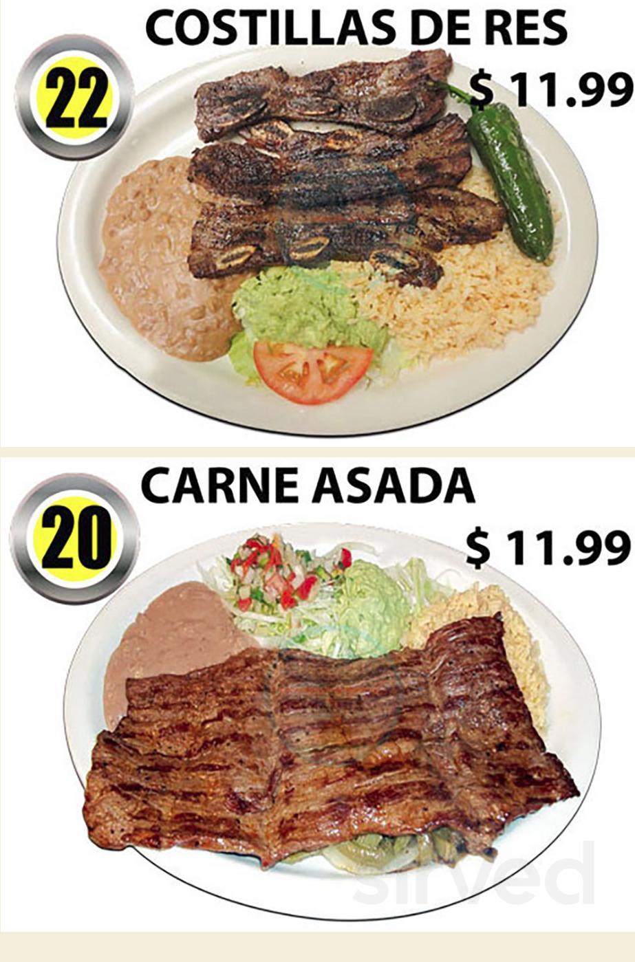 EL COMBO SEAFOOD menu in Houston, Texas, USA