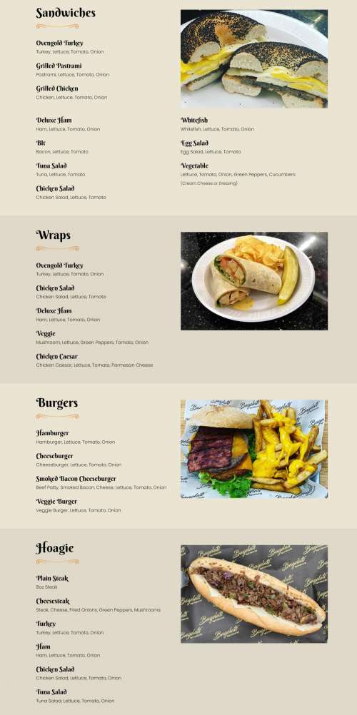 Bagelati Cinnaminson menu in Cinnaminson, New Jersey, USA