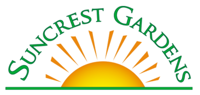Suncrest Gardens Pizza Farm Logo in Cochrane, Wisconsin