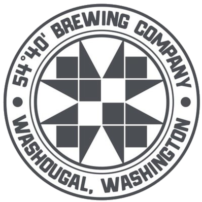 54°40′ BEER Logo in Washougal, Washington