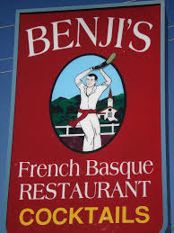 Menu for Benji's French Basque Restaurant in Bakersfield, CA | Sirved