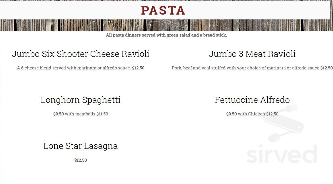 Hitchin Post Pizza menu in Estacada, Oregon