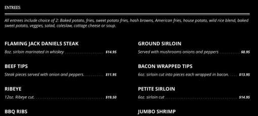 Menu for Pioneer Club in Wabasha, MN | Sirved