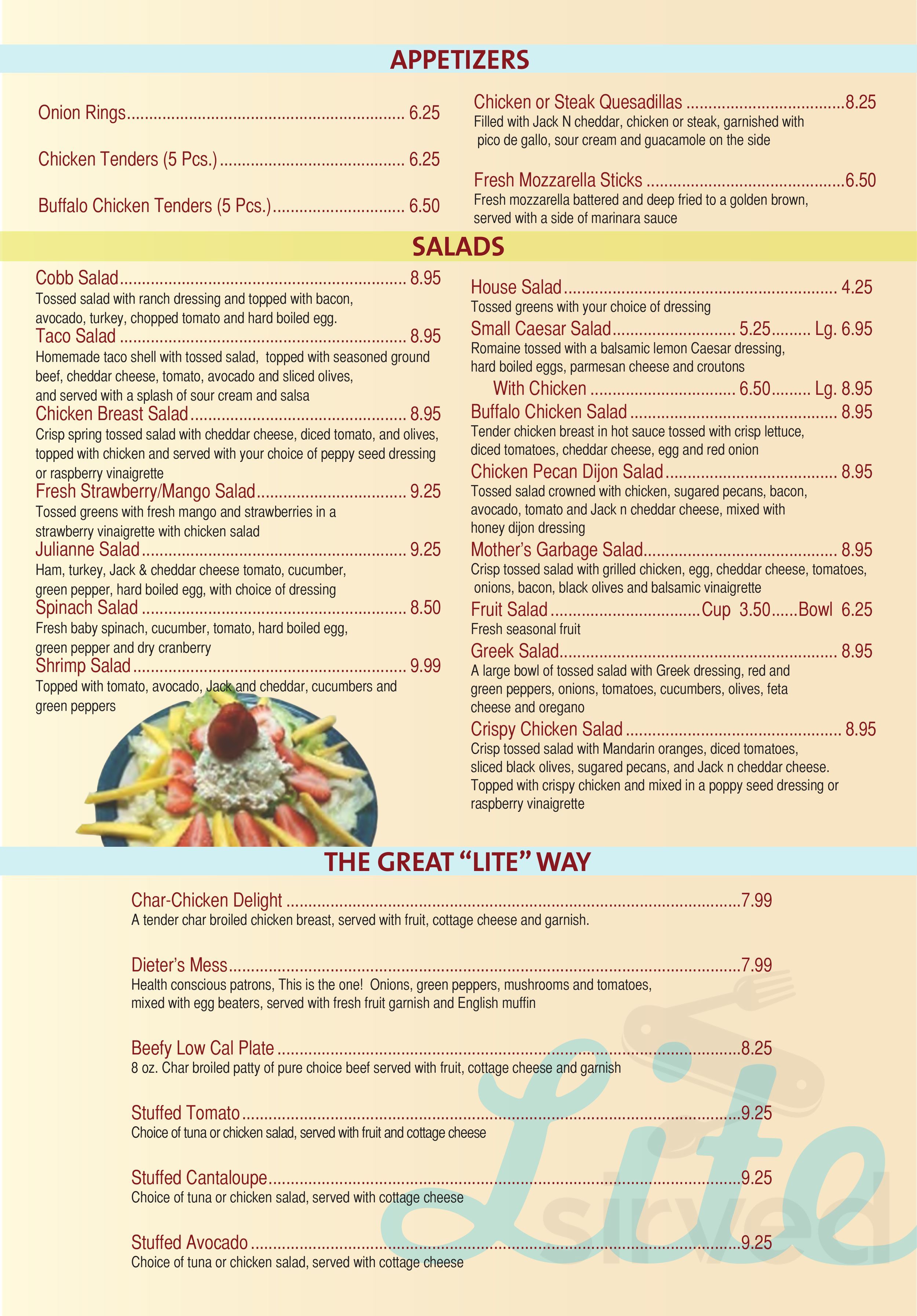 Mother's Pancake House & Restaurant AURORA menu in Aurora, Illinois, USA