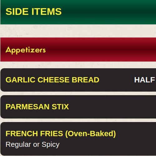 Papa Kelsey's Pizza & Subs menu in Kimberly, Idaho, USA