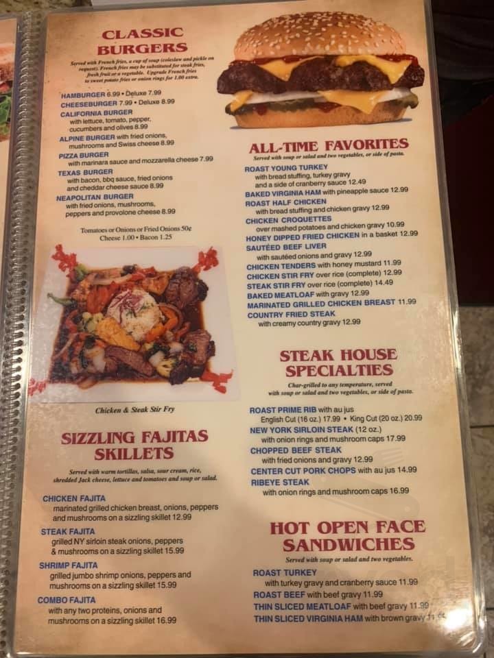 Cinnaminson Diner menus in Cinnaminson, New Jersey, United States