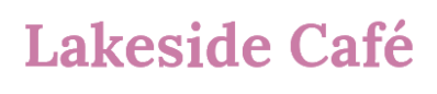 Lakeside Café Logo in Bear Lake, Michigan
