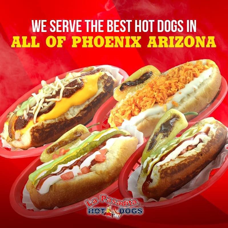 La Pasadita Hot Dogs menus in Phoenix, Arizona, United States
