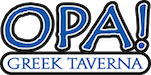 Opa! Greek Taverna Logo in Rowlett, Texas