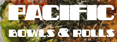 Pacific Bowls & Rolls Logo in Monterey, California