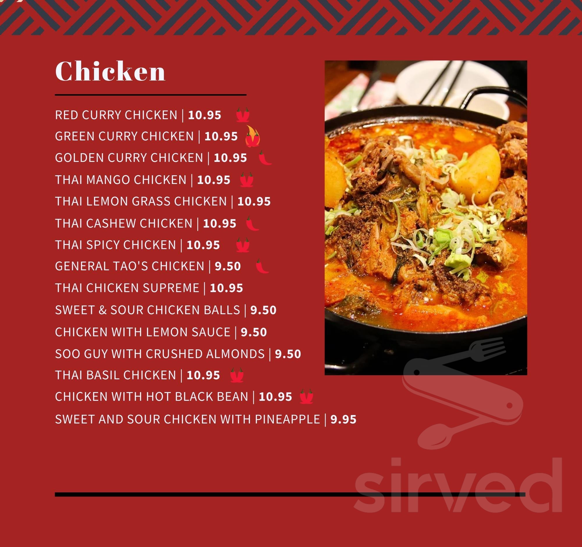 Riverside Restaurant menu in Frankford, Ontario