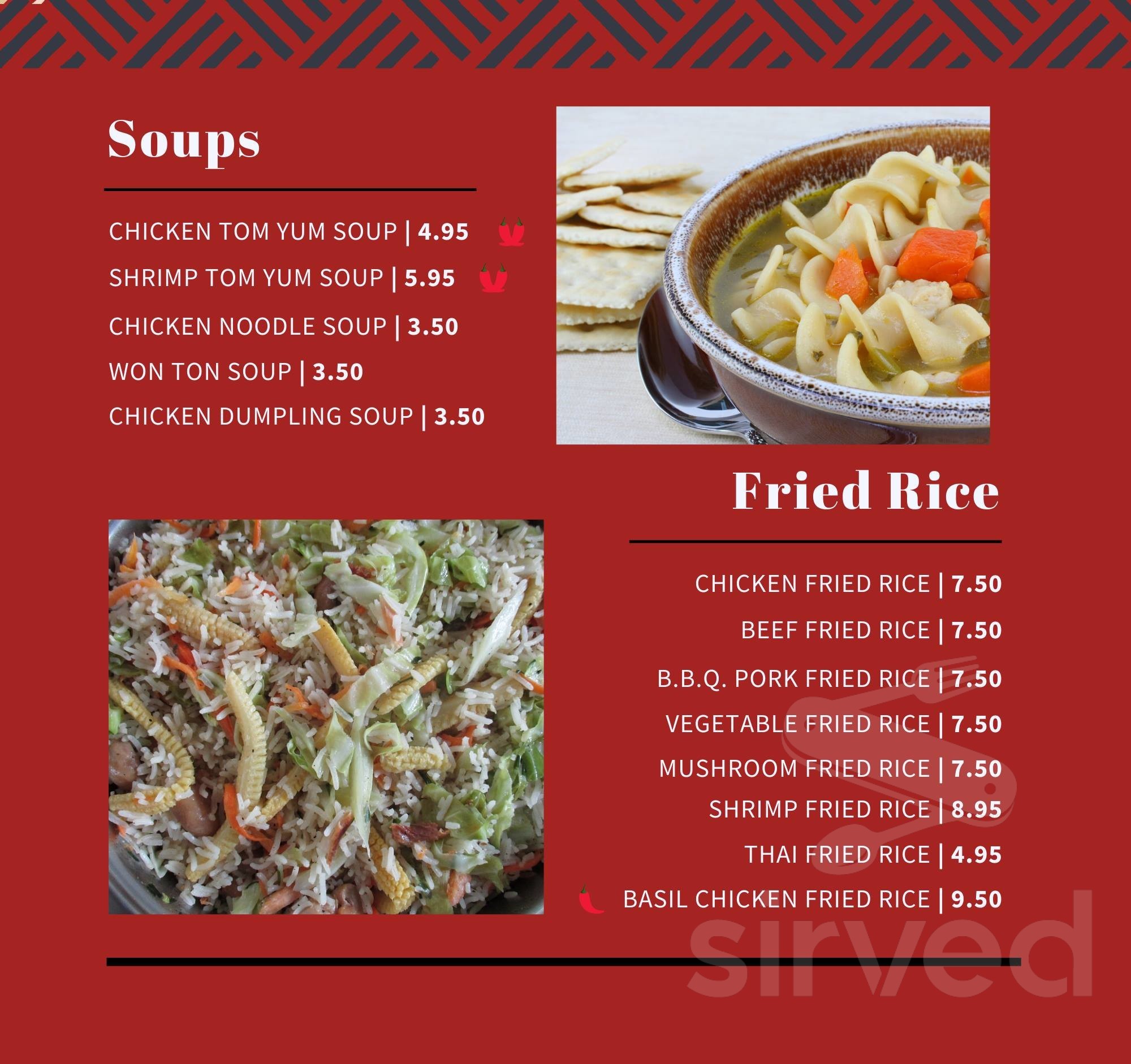 Riverside Restaurant menu in Frankford, Ontario