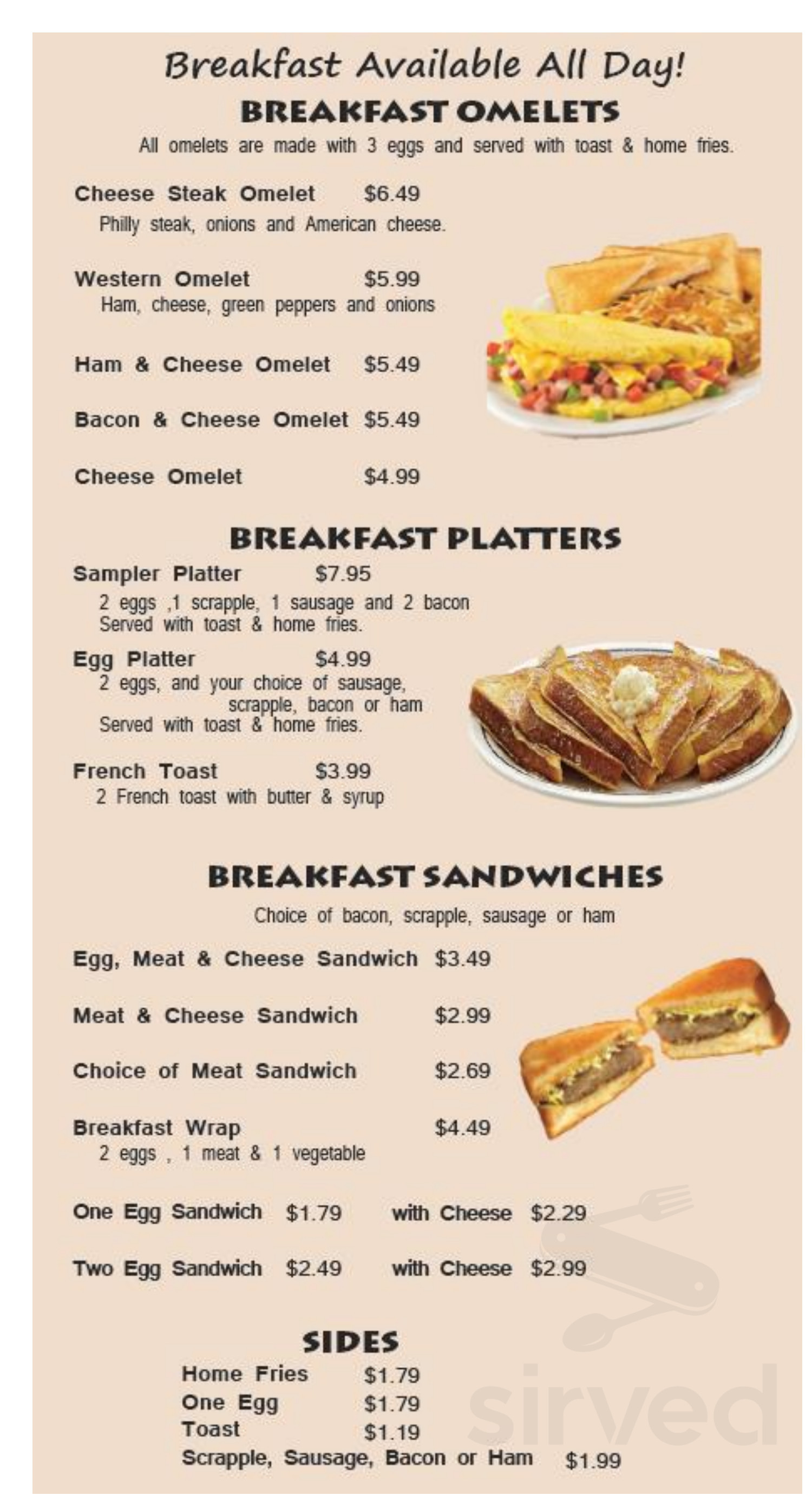 Pizza Boys menus in Delmar, Maryland, United States