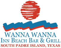 Wanna Wanna Inn Beach Bar & Grill Logo in South Padre Island, Texas