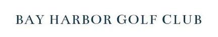 Bay Harbor Golf Club Logo in Bay Harbor, Michigan