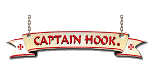 Captain Hooks Logo in Gloucester, Massachusetts