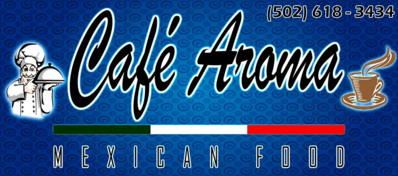 Cafe Aroma Logo in Louisville, Kentucky