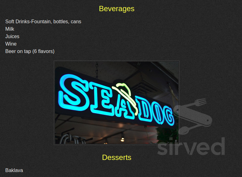 Yianni's House of Pizza menu in South Paris, Maine, USA