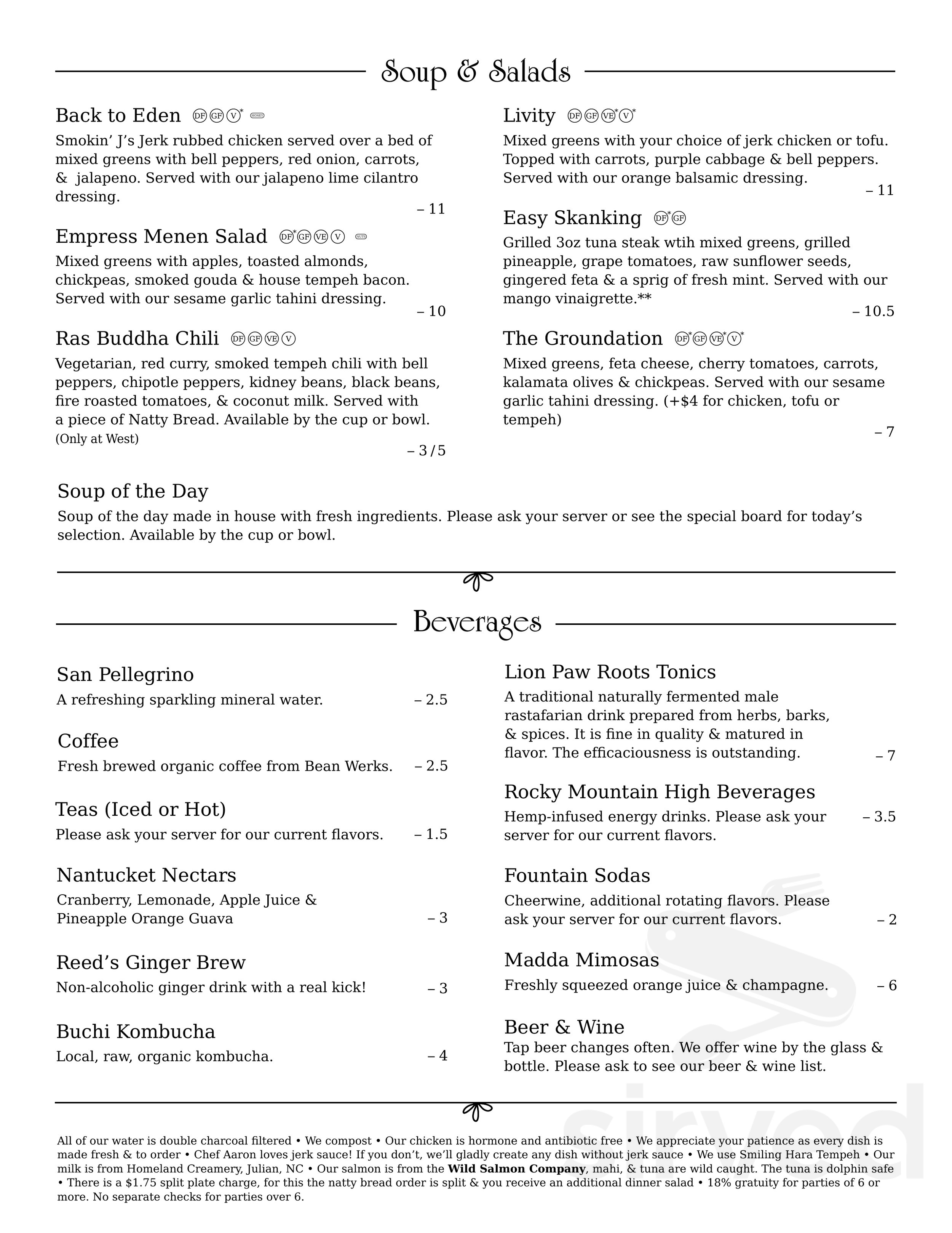 Nine Mile South Asheville menus in Asheville, North Carolina, United States
