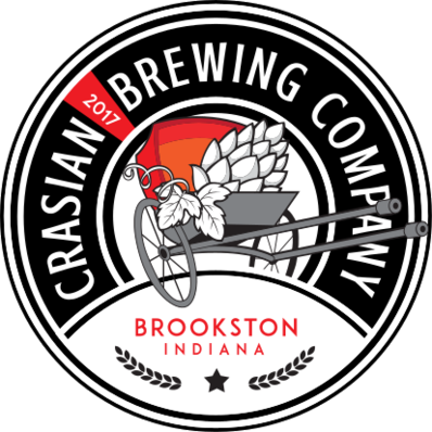 Crasian Brewing Company Logo in Brookston, Indiana