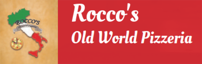 Rocco's Old World Pizzeria Logo in Suttons Bay, Michigan