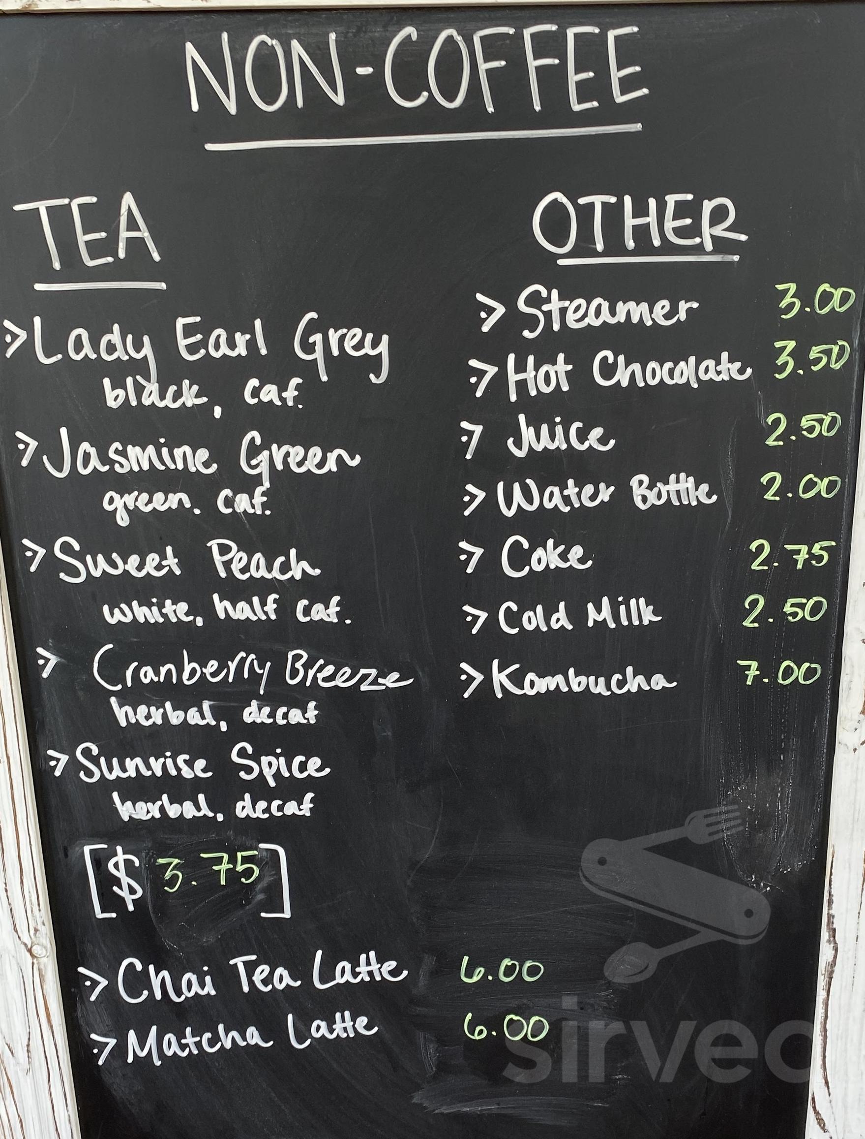 Land of a Thousand Hills Coffee House menu in Roswell, USA