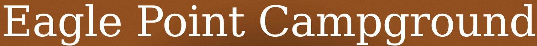 Eagle Point Campground Logo in McGregor, Minnesota