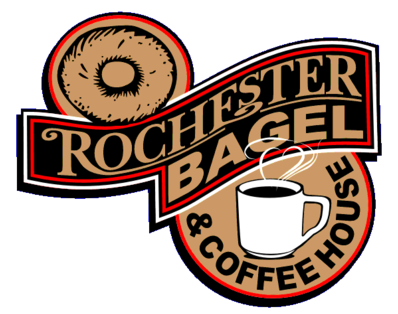 Rochester Bagel & Coffee House Logo in Rochester, Indiana