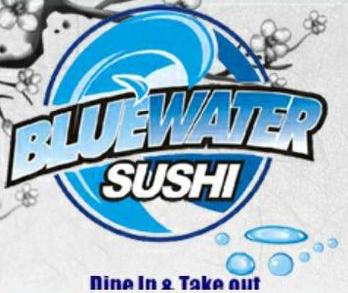 BlueWaterSushi Logo in Ludlow, Massachusetts