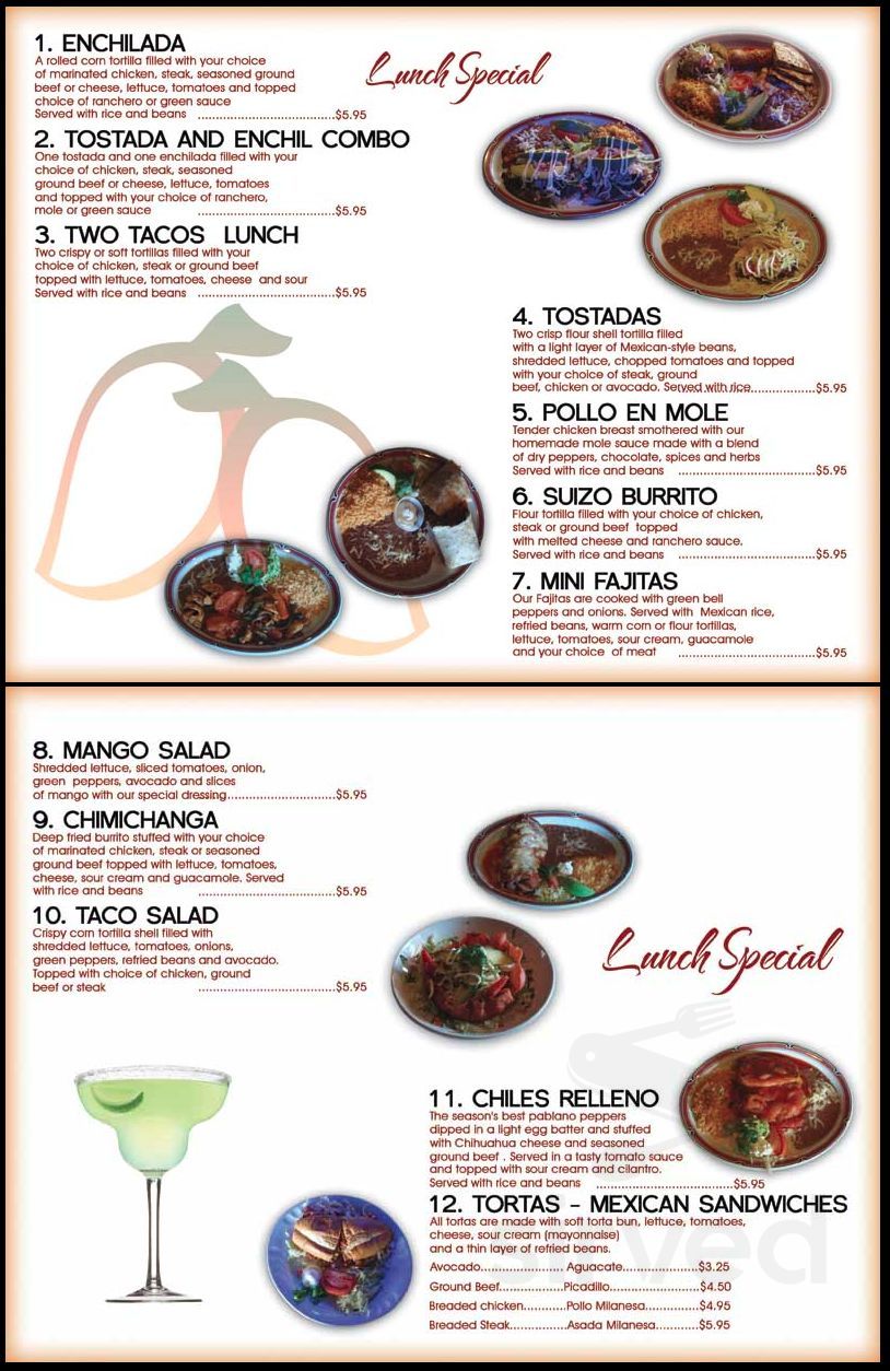 Mango Restaurant menus in Niles, Illinois, United States