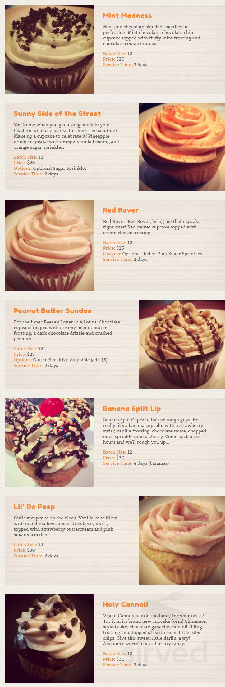 Baba Yaga's Greenhouse Cafe menus in Cleveland, Ohio, United States