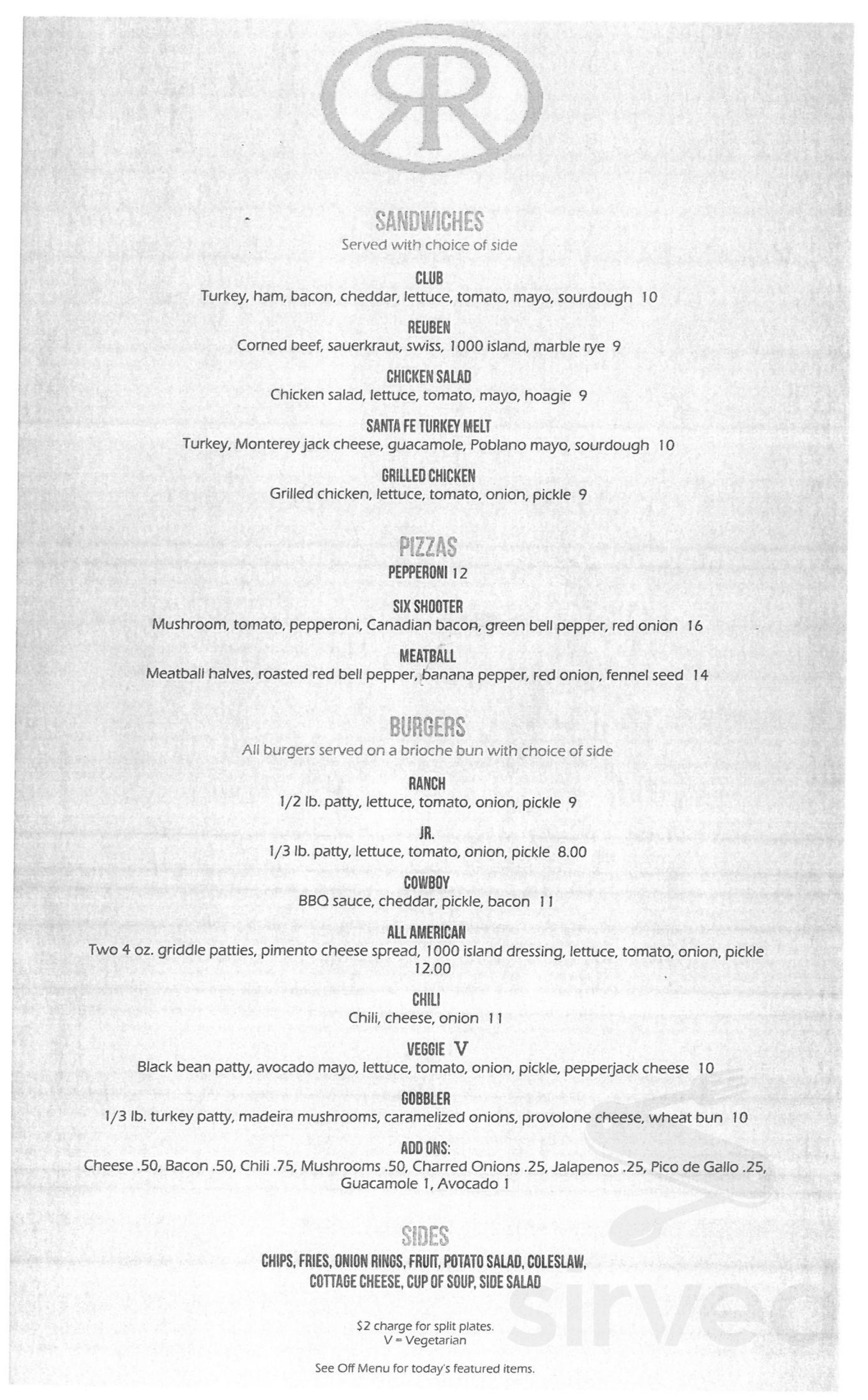 Wildhorse Grill, Lounge & Bar menus in Denton, Texas, United States