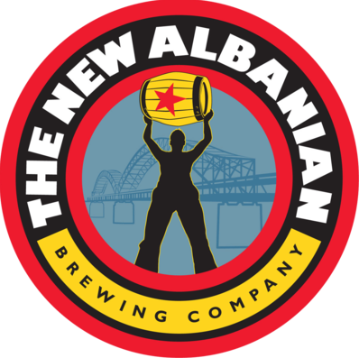 New Albanian Brewing Company Bank Street Brewhouse Logo in New Albany, Indiana