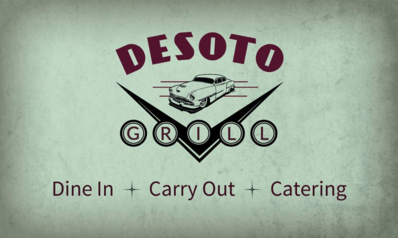 The Desoto Grill Logo in Kalispell, Montana